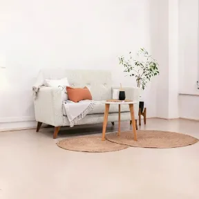 Amara Cream upholstered sofa