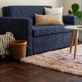 Amazon Navy upholstered sofa