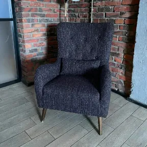 Amazon Navy upholstered chair