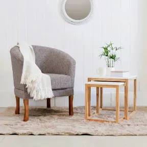 Andaz Birch upholstered chair