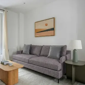 Betty Mist upholstered sofa