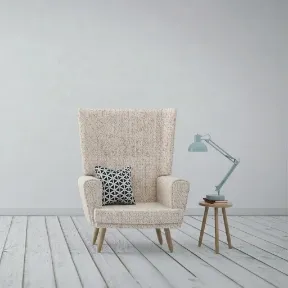 Bruno Bone upholstered chair