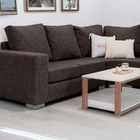 Dexter Mocha upholstered sofa