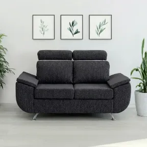 Everest Charcoal upholstered sofa