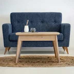 Everest Denim upholstered sofa