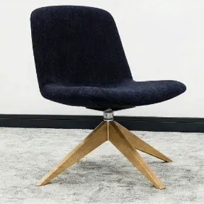 Everest Navy upholstered chair