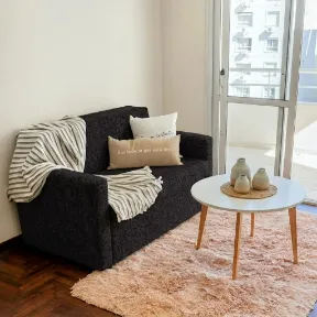 Gianna Black upholstered sofa