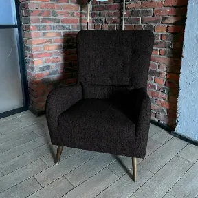 Gianna Black upholstered chair