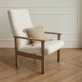 Gianna Cream upholstered chair