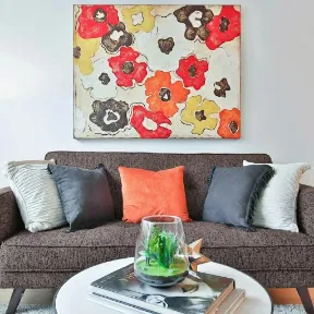 Gianna Driftwood upholstered sofa