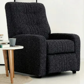 Indus Charcoal upholstered chair