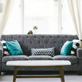 Indus Fog upholstered sofa