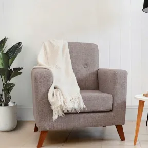 Jennifer Mushroom upholstered chair