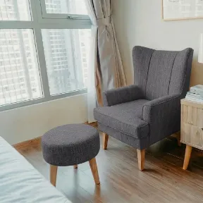 Kyoto Ash upholstered chair