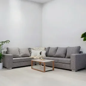 Kyoto Silver upholstered sofa