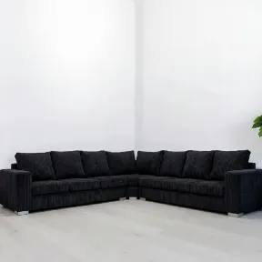 Luxor Coal upholstered sofa