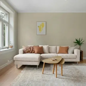 Magnus Ivory upholstered sofa
