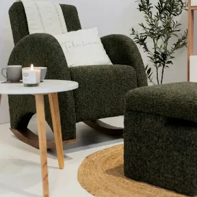 Magnus Spinach upholstered chair