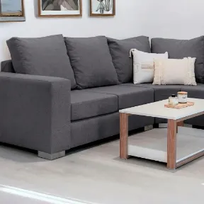 Mystique Mercury upholstered sofa