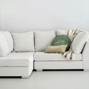 Nile Salt upholstered sofa