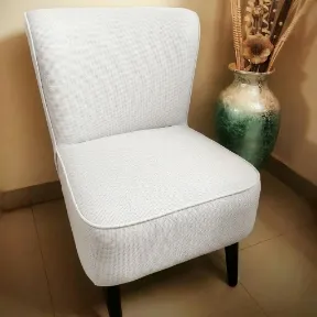 Nile Salt upholstered chair