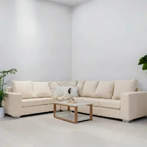 Rowana Bone upholstered sofa