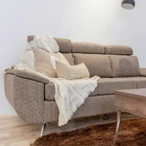Samantha Camel upholstered sofa