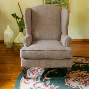 Samantha Camel upholstered chair