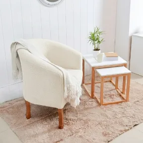 Sensation Bone upholstered chair