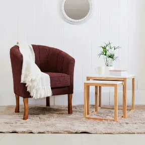 Sensation Cinnamon upholstered chair