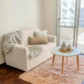 Sensation Ivory upholstered sofa