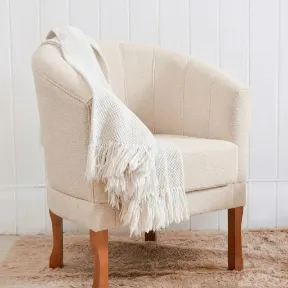 Sensation Ivory upholstered chair