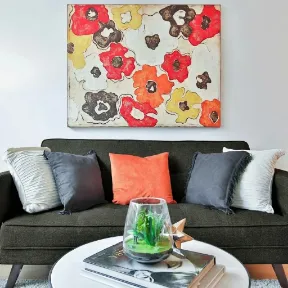 Sensation Spinich upholstered sofa