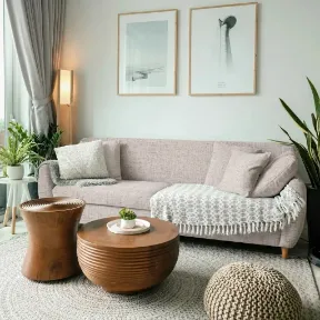 Sophia Natural upholstered sofa