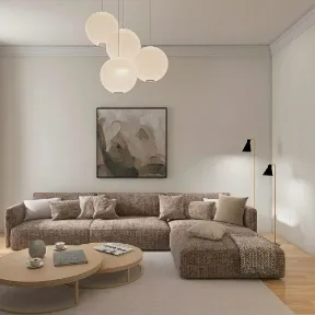 Sophia Sand upholstered sofa