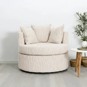 Thor Ivory upholstered chair