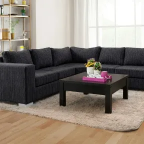 Thor Pewter upholstered sofa
