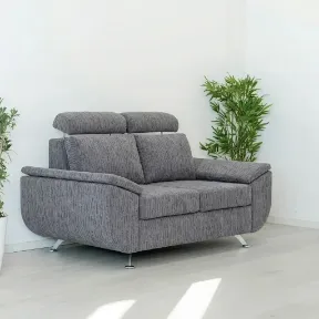 Thor Silver upholstered sofa