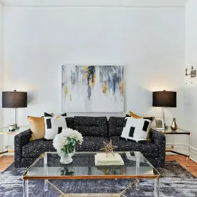 Tigris Zinc upholstered sofa