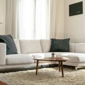 Topanga Bone upholstered sofa