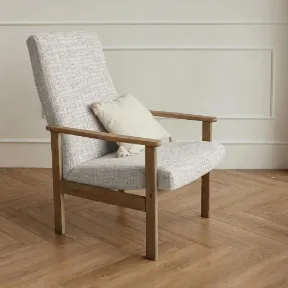 Topanga Bone upholstered chair