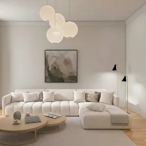 Topanga Ivory upholstered sofa