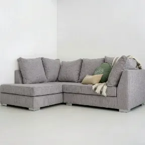 Topanga Silver upholstered sofa