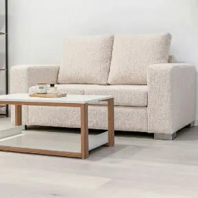Vivian Cream upholstered sofa