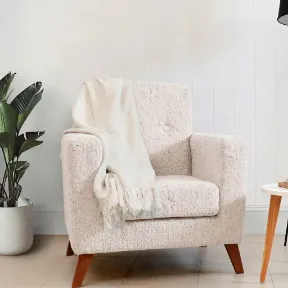 Vivian Cream upholstered chair