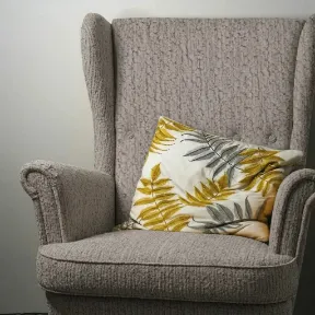 Zelda Oatmeal upholstered chair