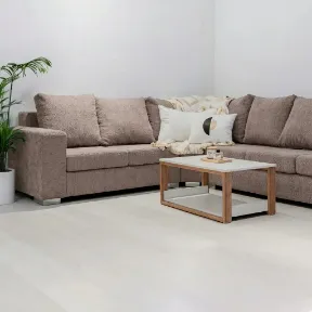 Zelda Sand upholstered sofa