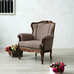 Zelda Sand upholstered chair