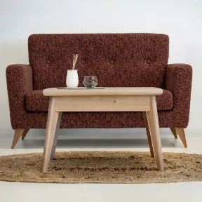 Dominator Sepia upholstered sofa