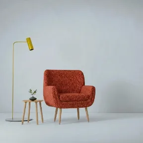 Dominator Sepia upholstered chair